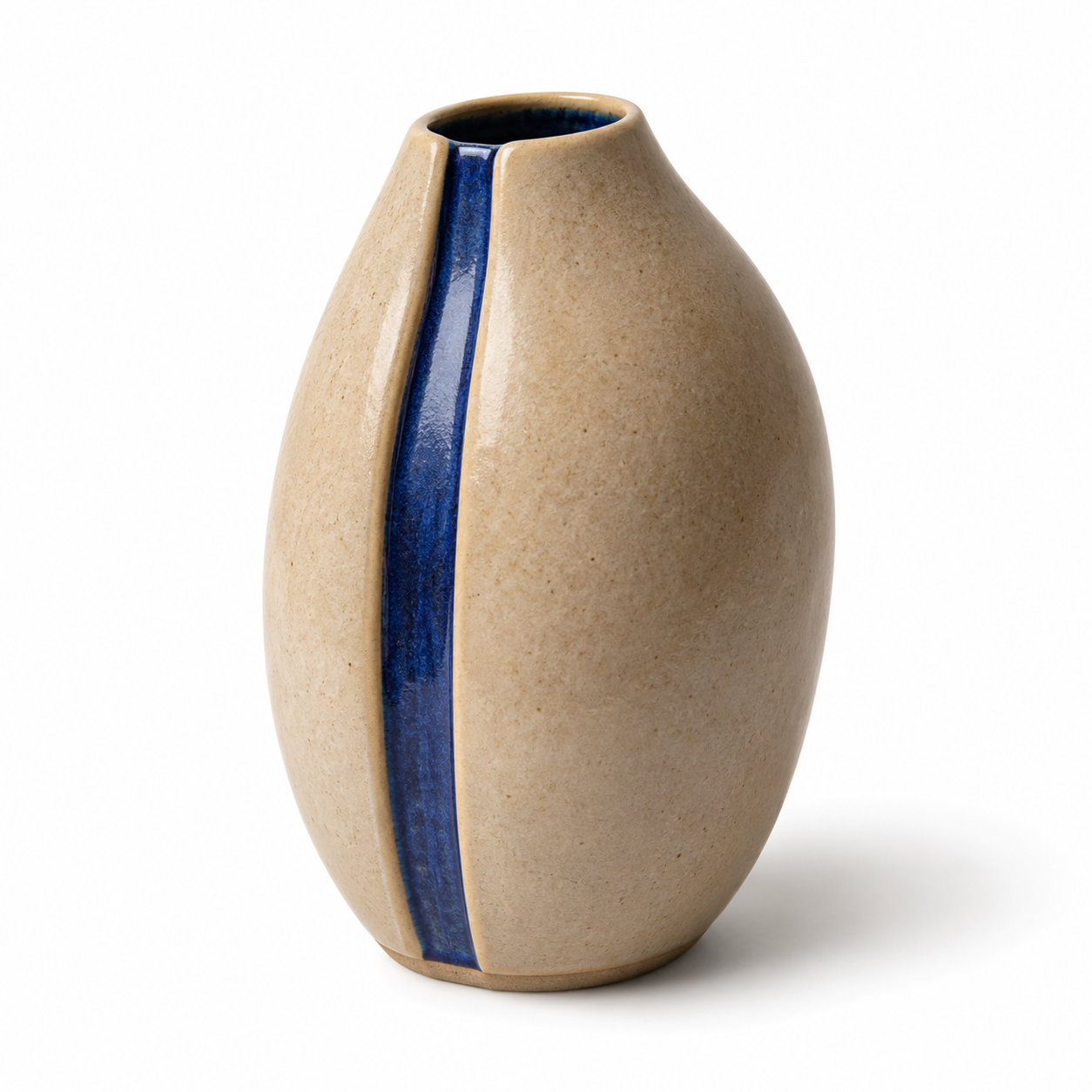 Rift Stoneware Vase