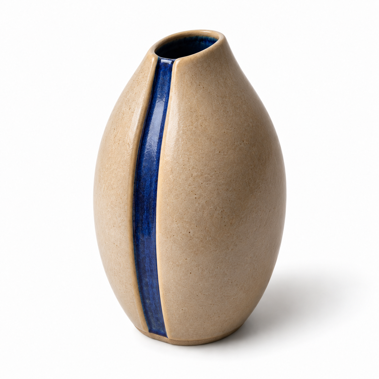 Rift Stoneware Vase