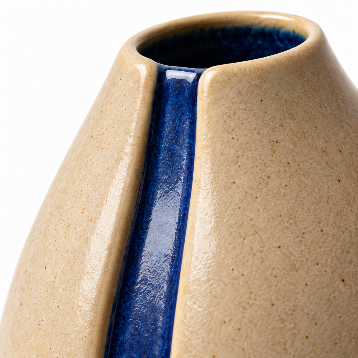 Rift Stoneware Vase